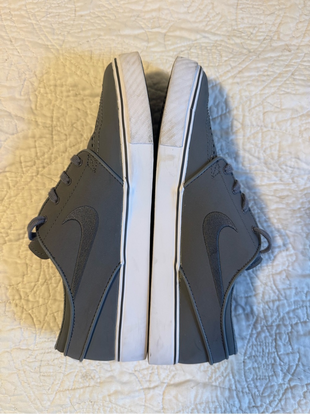 Nike Zoom Stefan Janoski Leather Cool Grey - Picture 6 of 8
